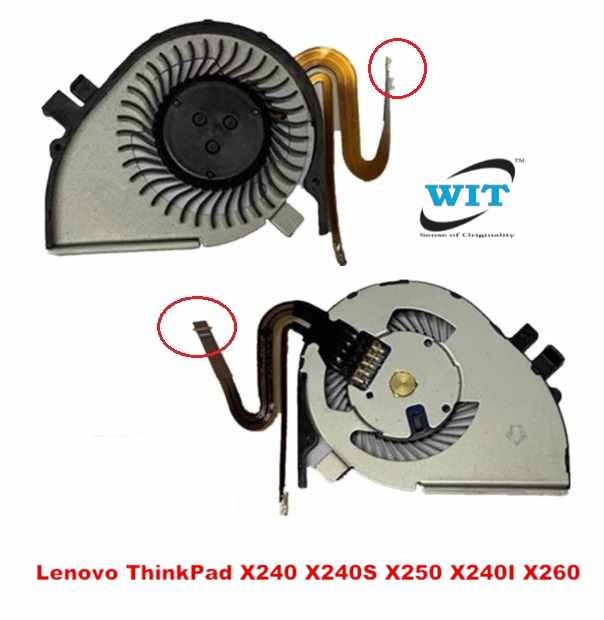 Laptop CPU cooling fan for Lenovo ThinkPad X240 X240S X250 X240I X260 P