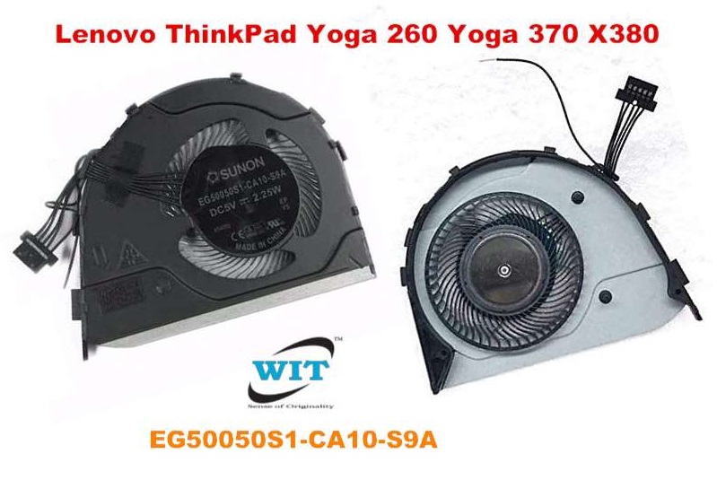 Laptop internal CPU cooling for Lenovo ThinkPad X380, Lenovo ThinkPad