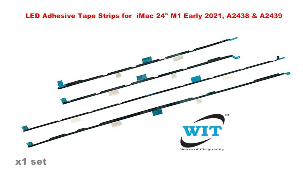 LCD Screen Adhesive Strips/VHB strips for Apple iMac 24" M1 2021, Model
