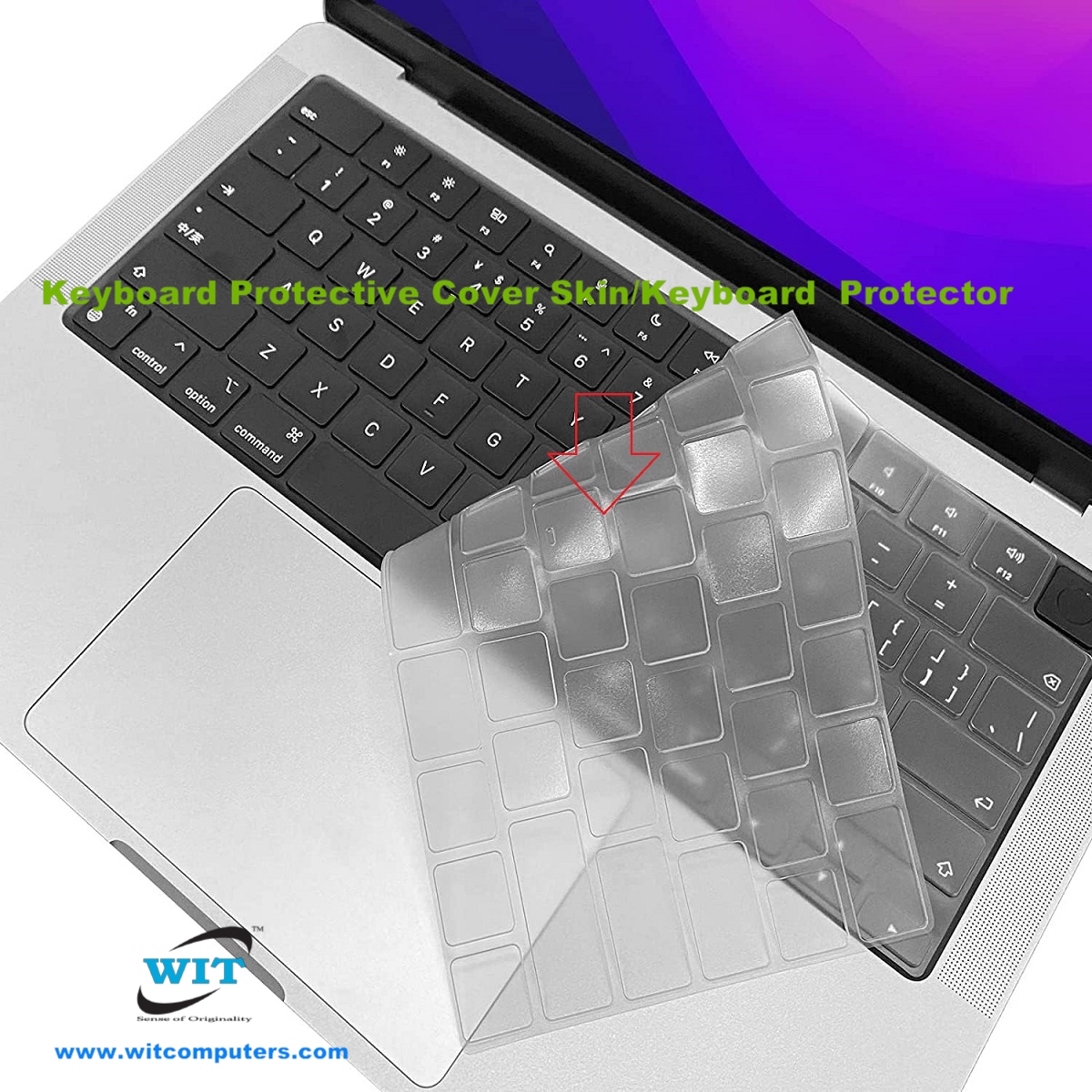 Keyboard Protective Cover Skin/Keyboard Protector/Cover (Clear