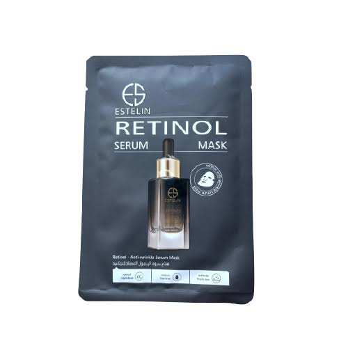 Estelin Retinol Serum mask 25ml 3 Masks Withinfluence