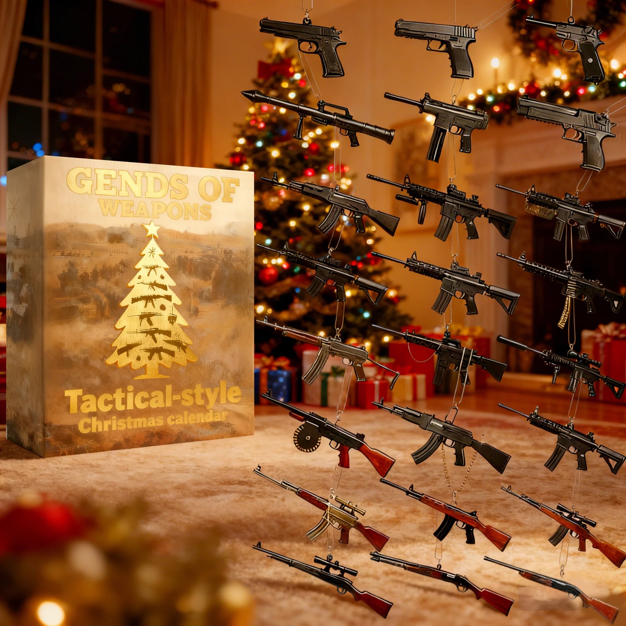 2025 Tactical Christmas Advent Calendar Withauvia(05)