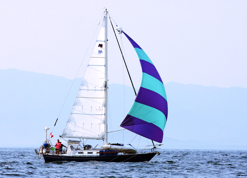 Nor'West 33 BRIO under sail to Acapulco