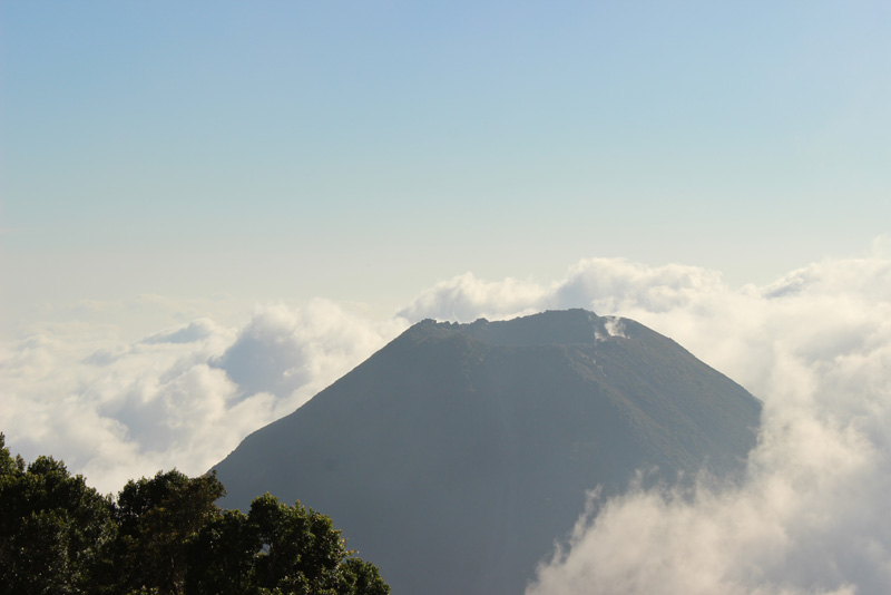Volcano peak, El Salvador