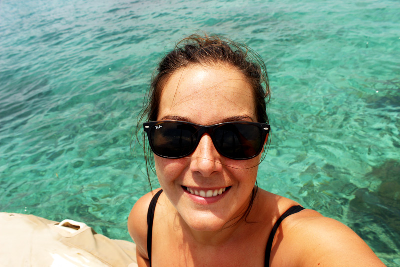 Loving the water! San Blas Islands
