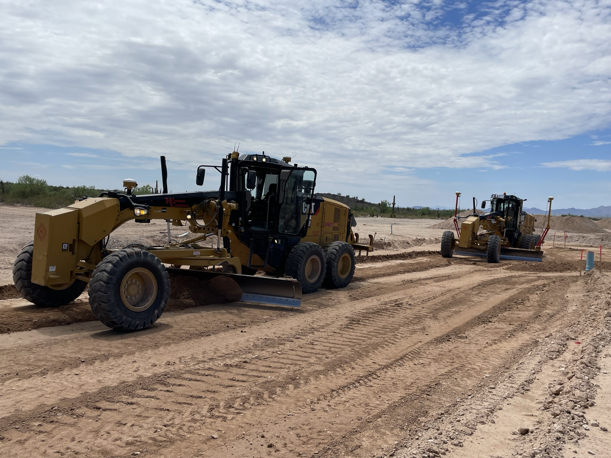 Witherow Construction LLC Precision GPS grading at an affordable price.