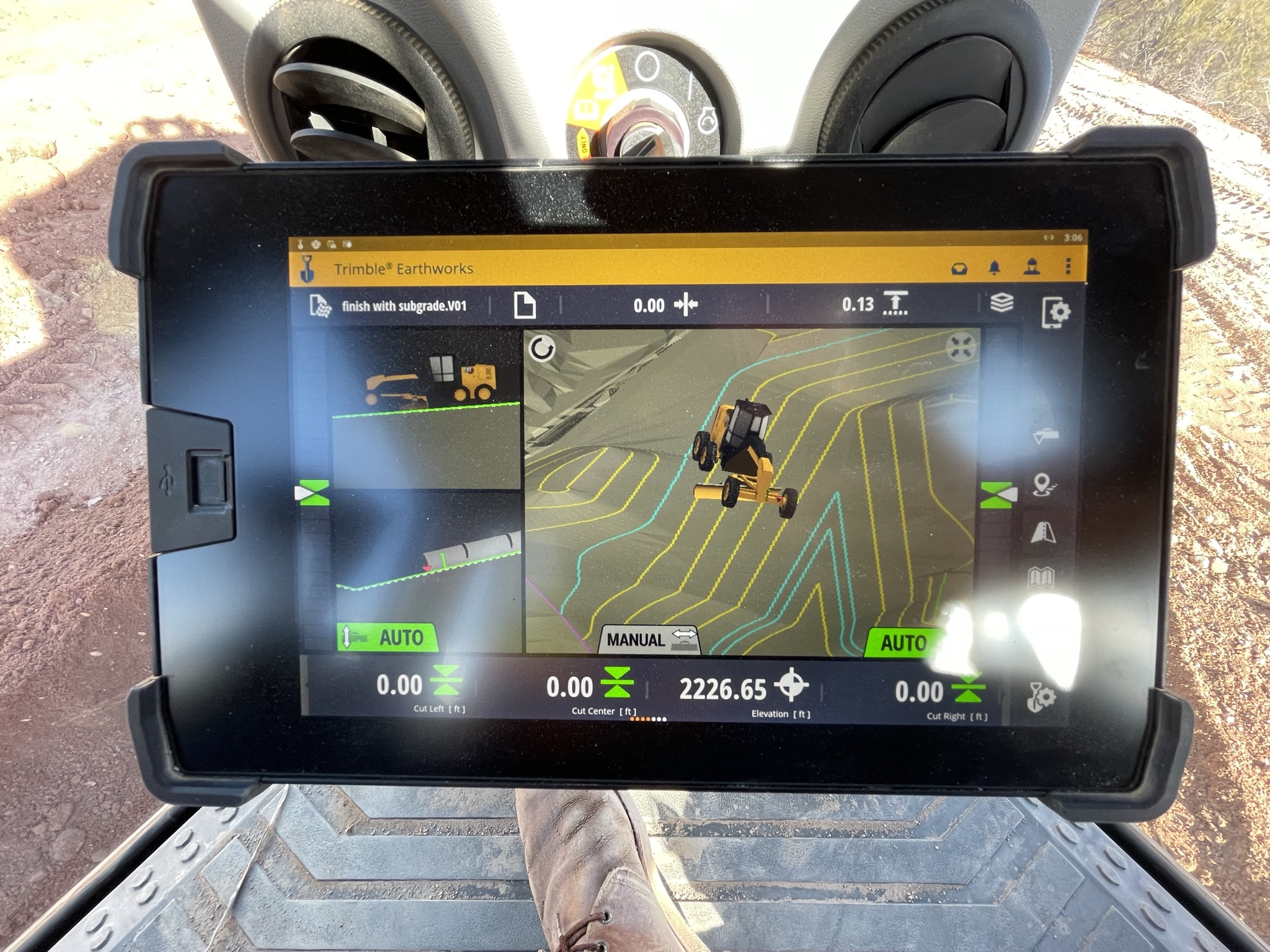 Witherow Construction LLC Precision GPS grading at an affordable price.