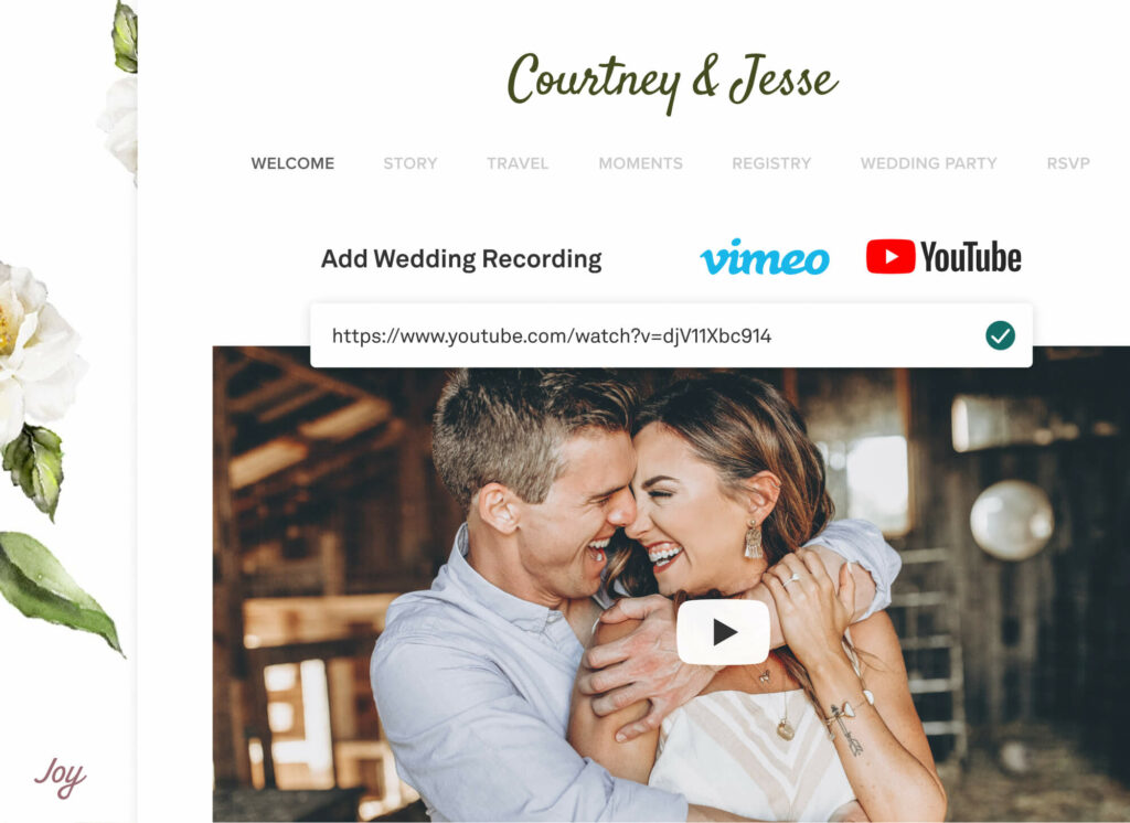 Plan your Virtual Wedding with Joy Joy