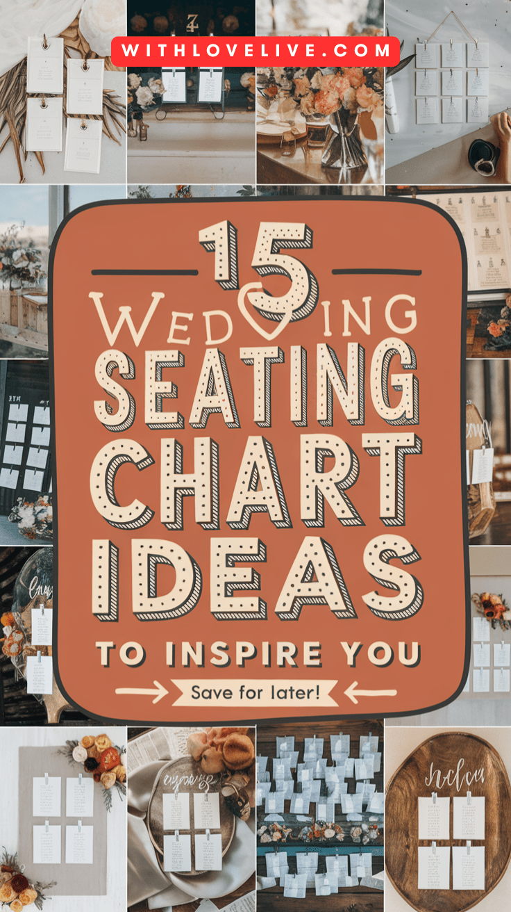 15 Wedding Seating Chart Ideas To Inspire You Withlovelive