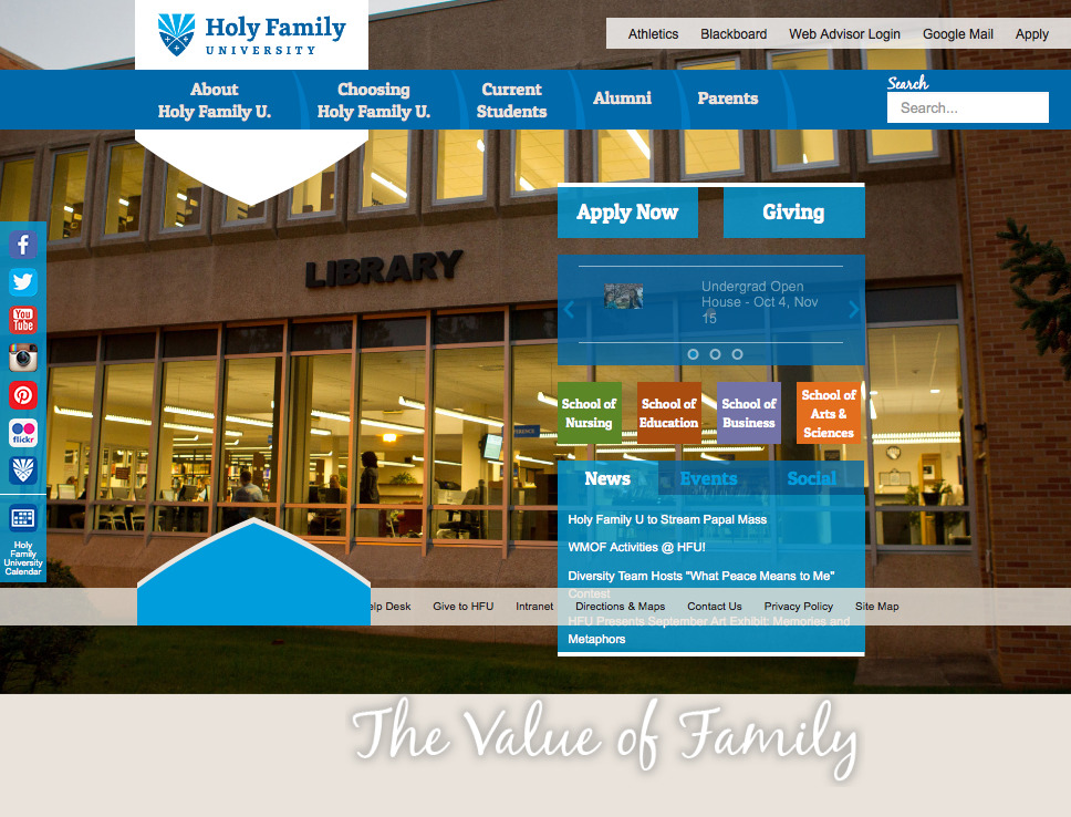Holy Family University Phl, PANJDEMD Pennsylvania Higher