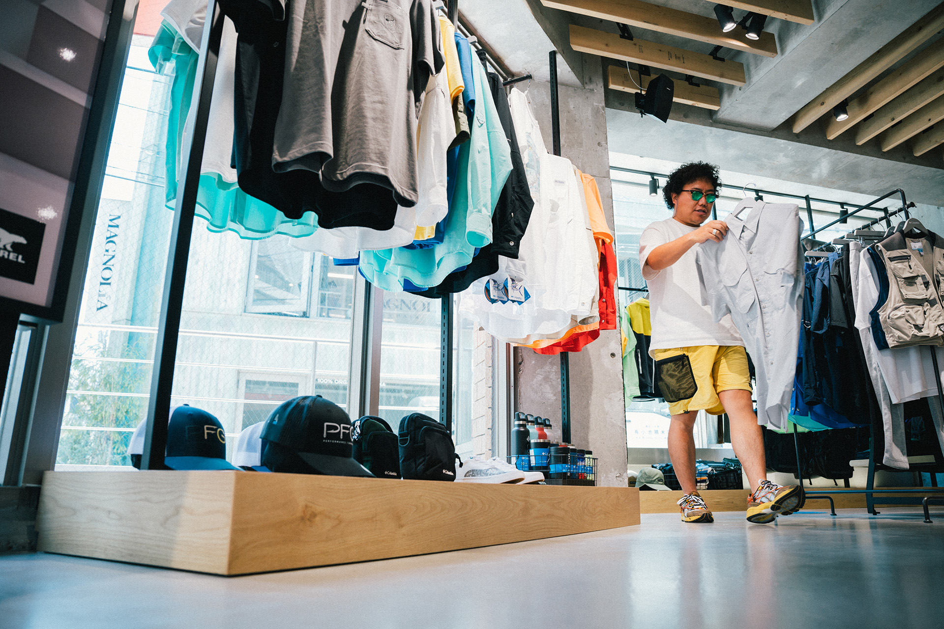 人気スタイリスト・平健一と行く！ コロンビアショップ訪問 WITH OUTDOOR by Columbia Sportswear （ウィズ