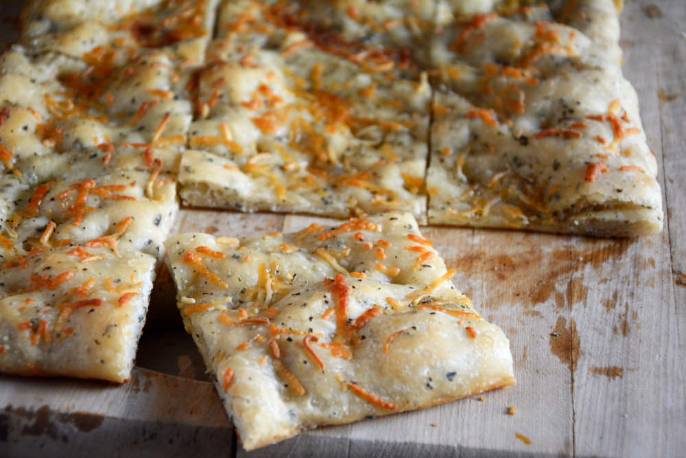Simple Garlic Oil Focaccia