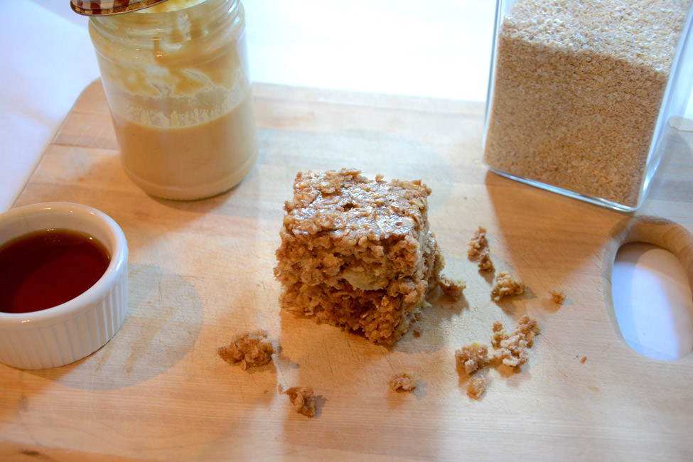 Banana Maple Peanut Butter Breakfast Bars The Housewife in Training Files