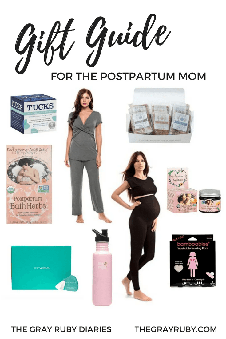 Gift guide for the postpartum mom With the Blinks