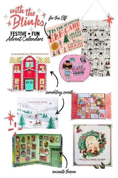 Advent Calendars for the entire Family With the Blinks
