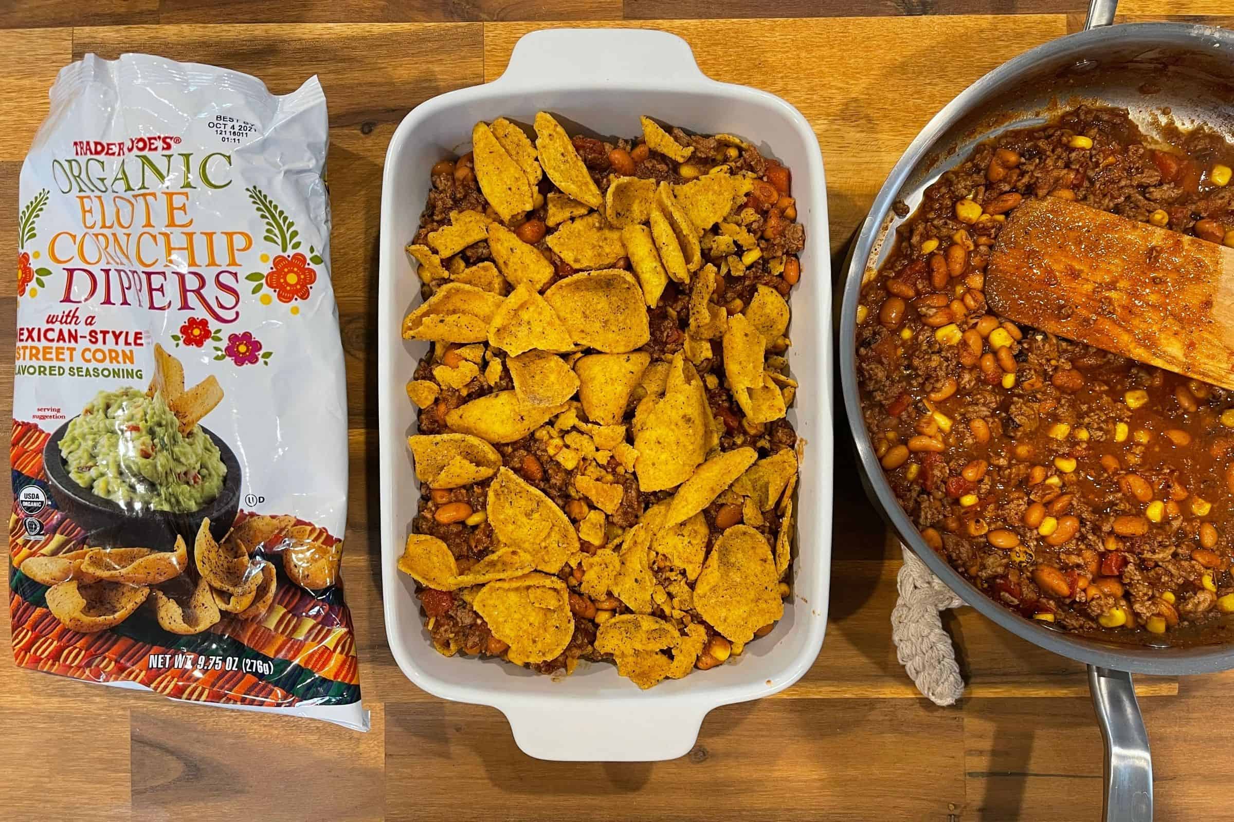 Elote Corn Chip Taco Pie With the Woodruffs