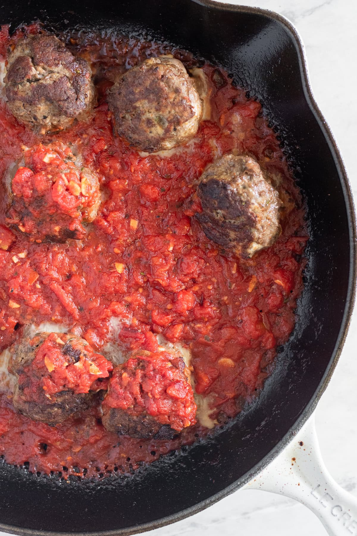 Easy Baked Bison Meatballs (Gluten free option)