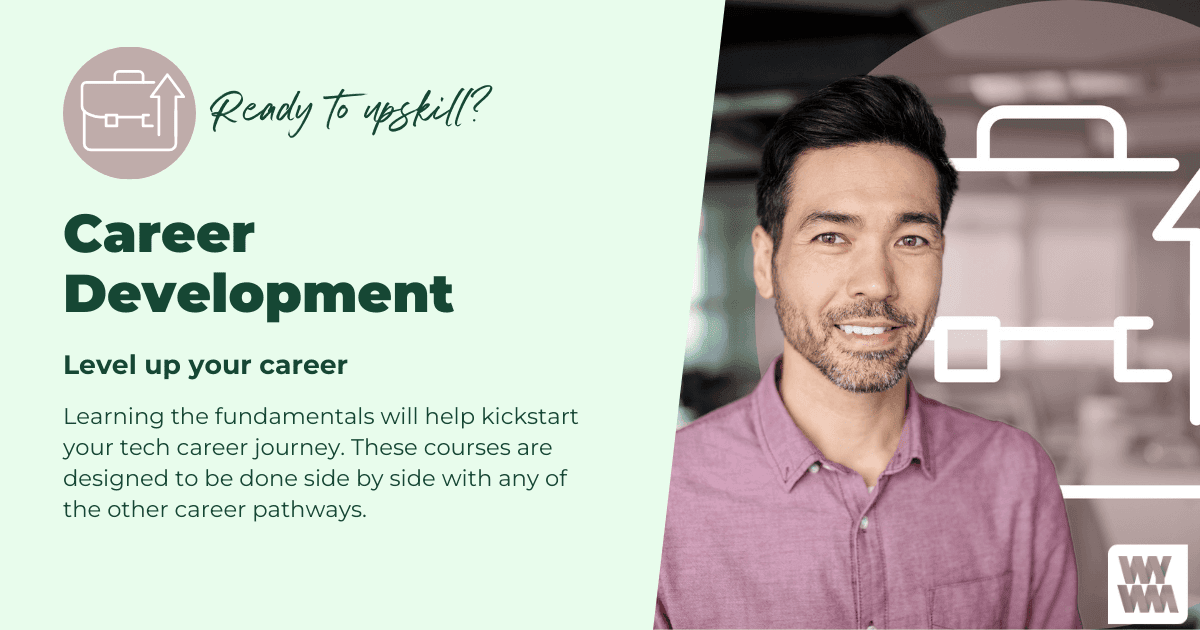 Career Development training courses kickstart your tech career