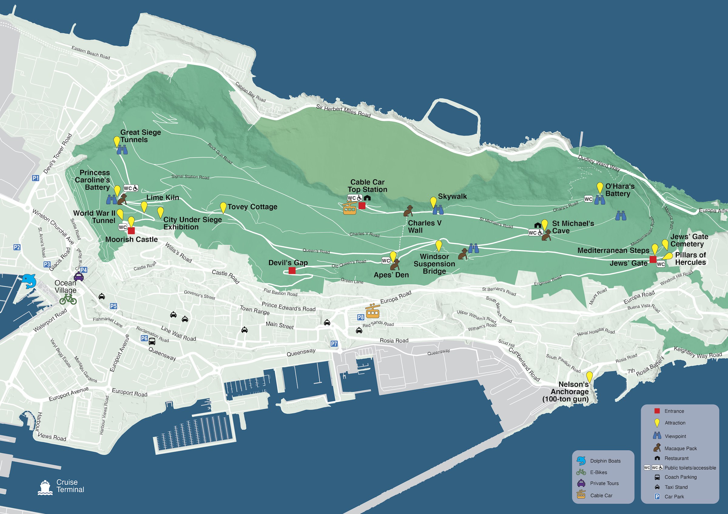 Mapping the Gibraltar Upper Rock Nature Reserve Julie Witmer Custom