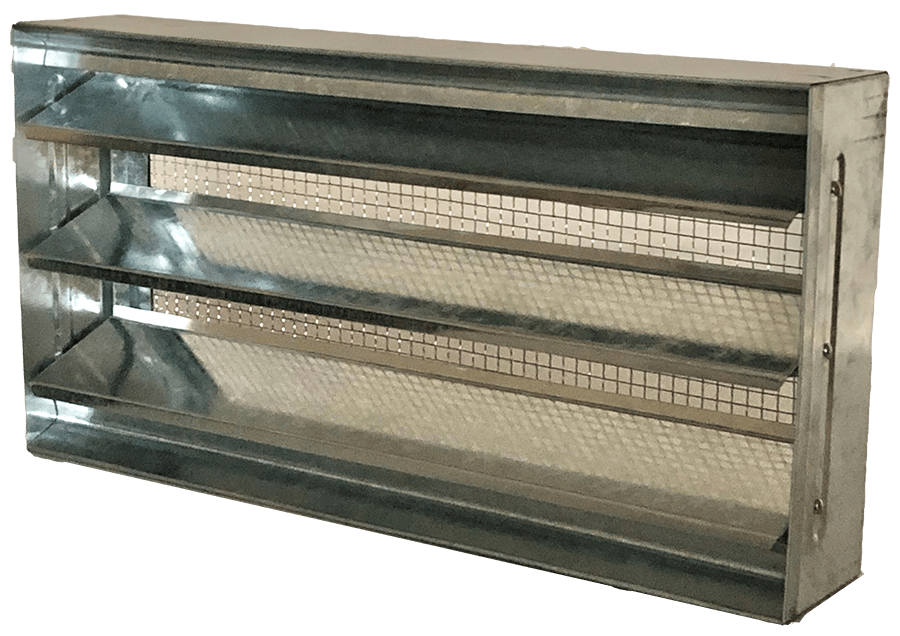 Witten Vent Company Louvered Block Vent