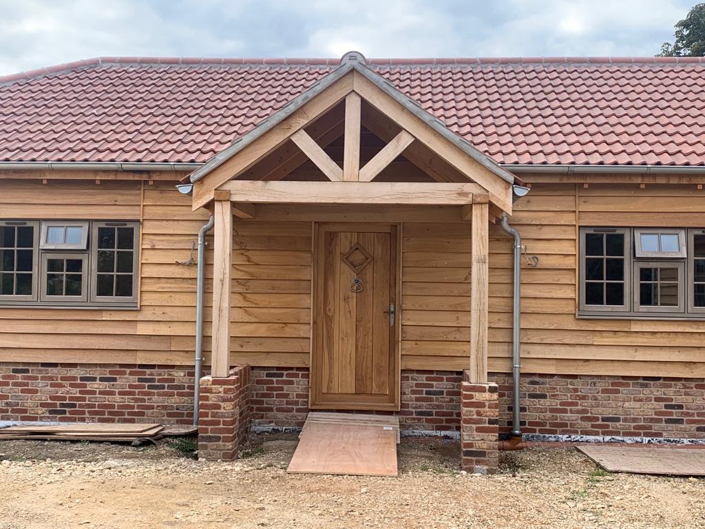 Oak Feather Edge Cladding