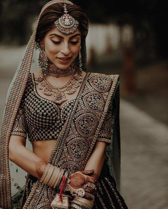 Winter Wedding Lehenga Designs 