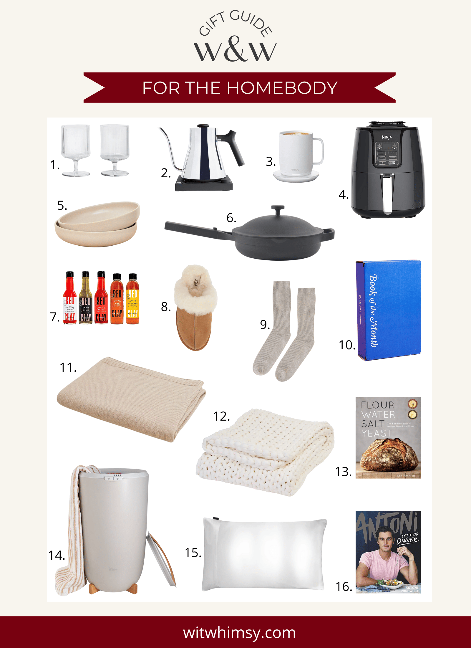 Cozy Gifts for the Homebody wit & whimsy