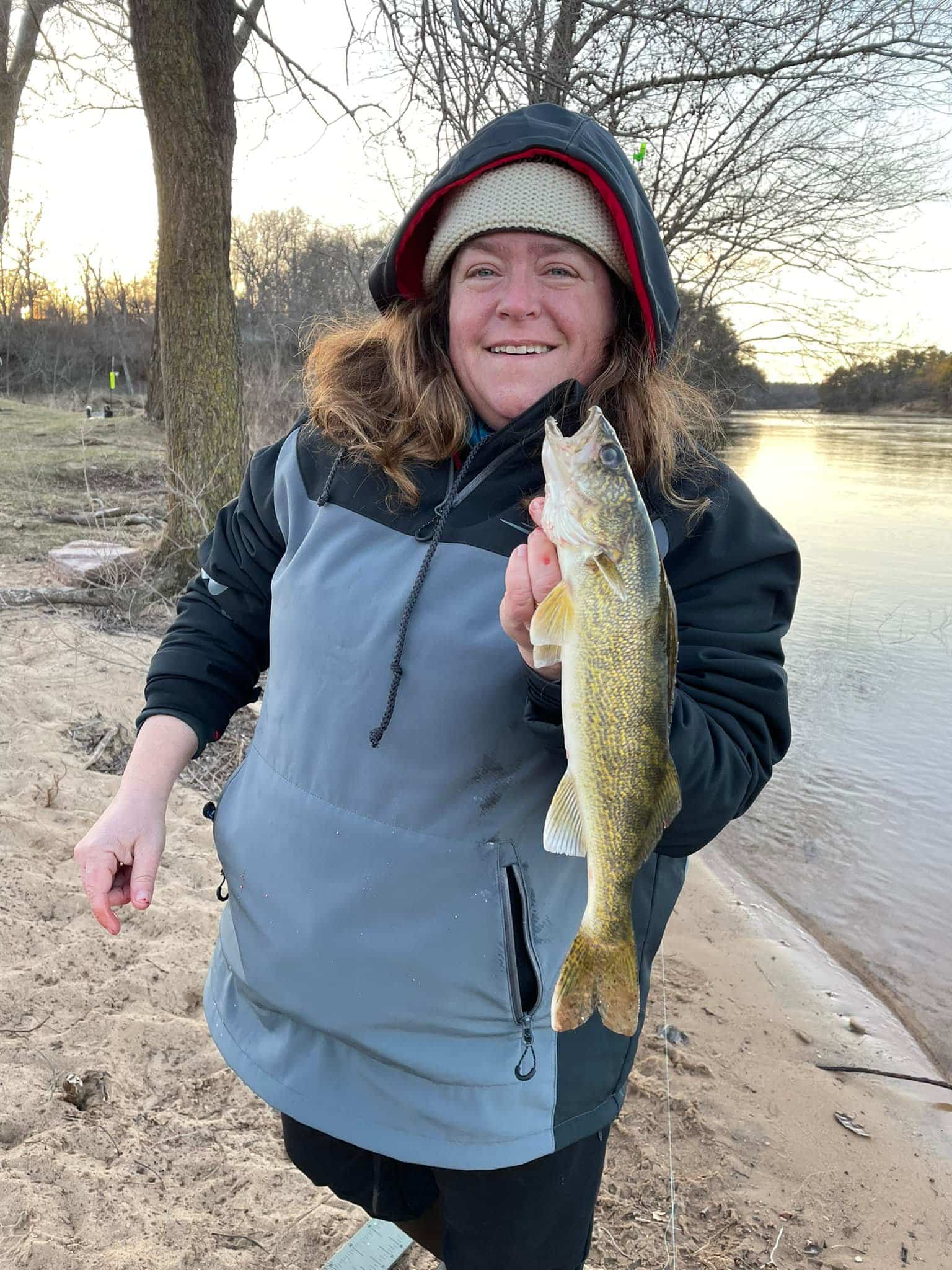 WI River Walleye Fishing