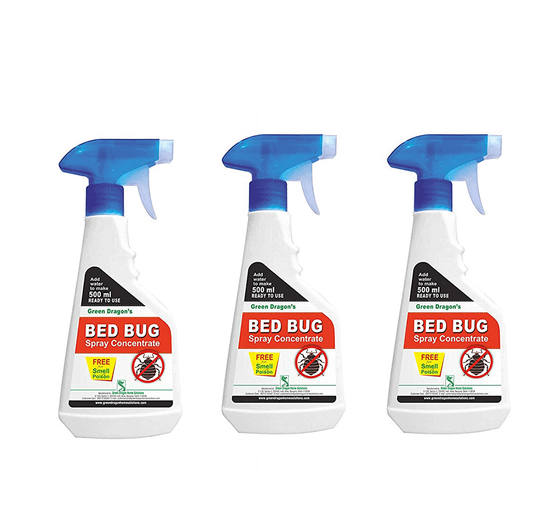Green Dragon's Bed Bug Spray Concentrate (Pack of 3) 1.5L