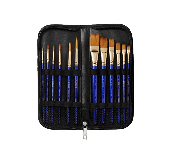 Buy DOMS Artistic Brush Zip Case (12 Premium Grades)