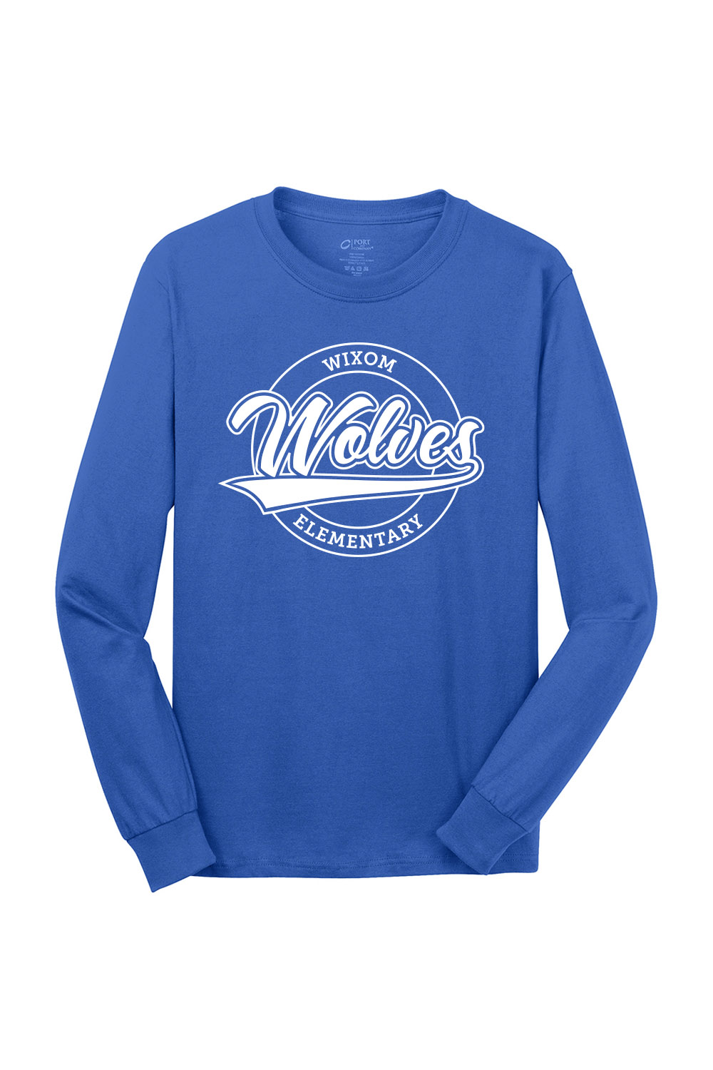 Port & Company® Long Sleeve Core Cotton Tee Youth and Adult Wixom