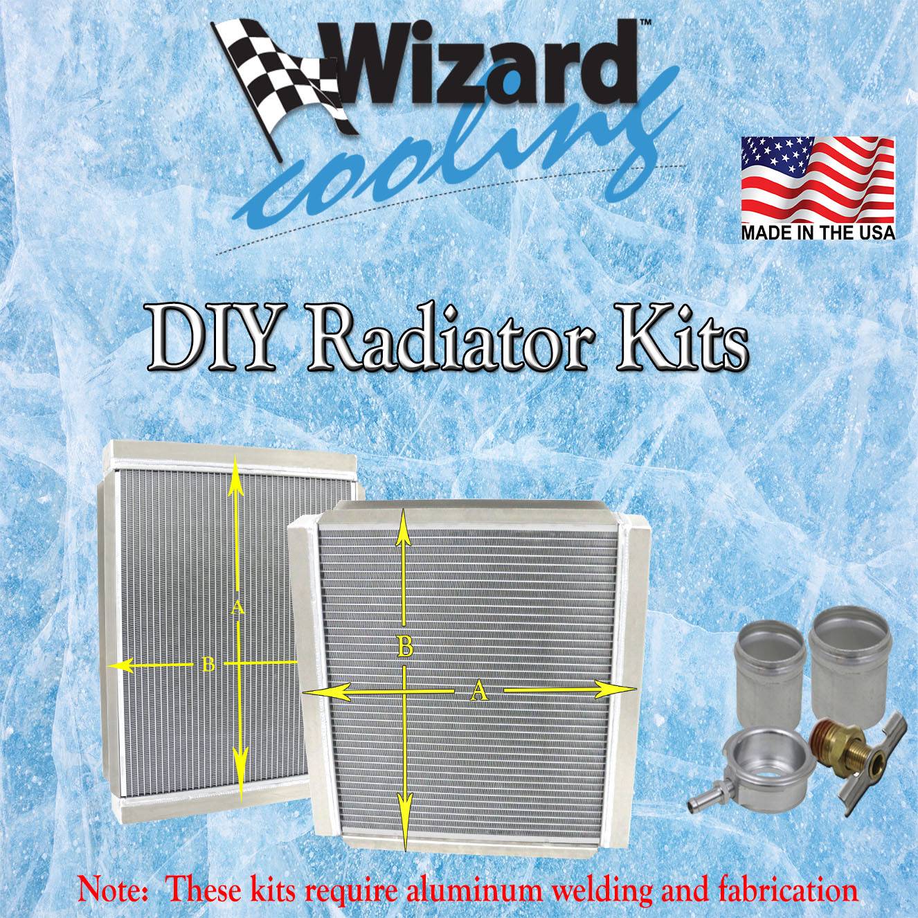 Wizard Cooling 82619200 DIY Radiator Kits