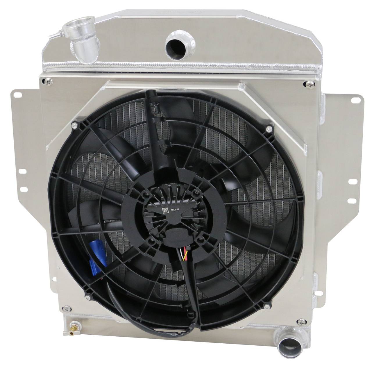 Wizard Cooling Inc 92001118BL 193839 Plymouth Street Rod Aluminum