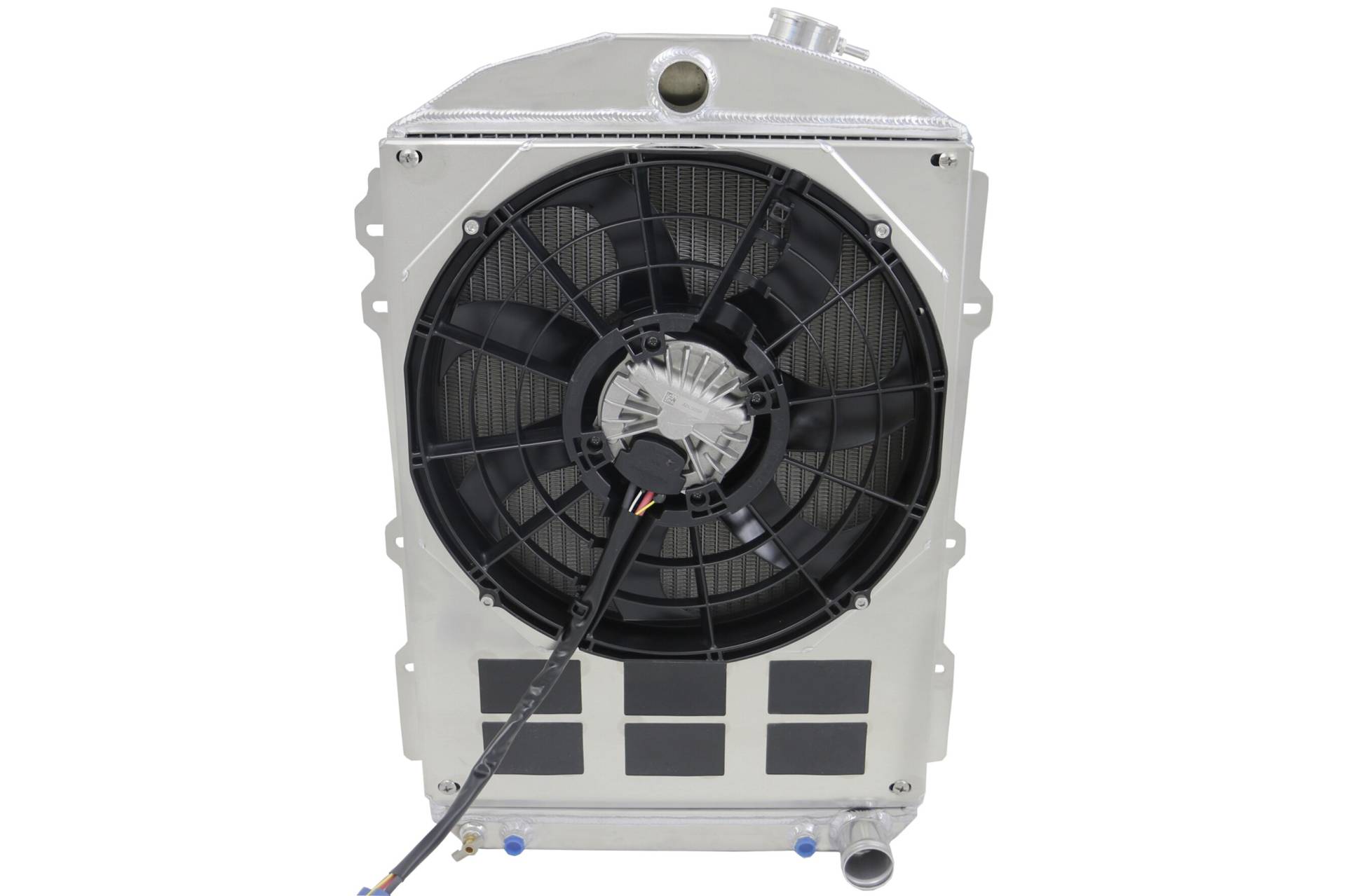 Wizard Cooling Inc 10502218BL 1938 Chevrolet Street Rod Aluminum