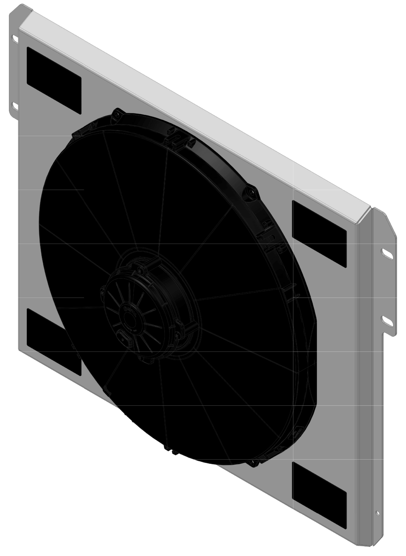 Shroud Mounted Fan for 195557 TBird