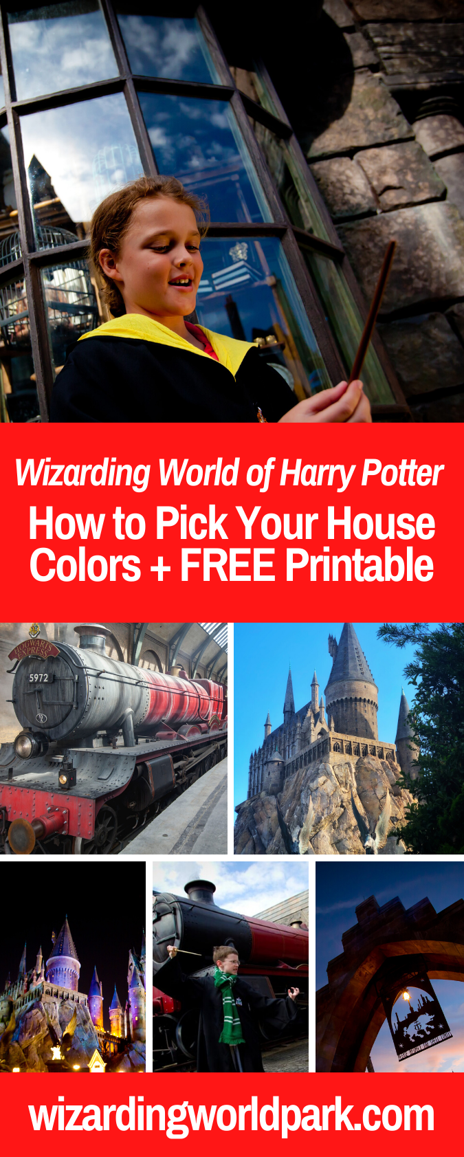 Pick Your Hogwarts House Colors Before Heading to Wizarding World