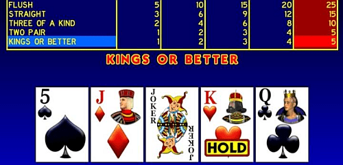 Online Joker Poker Kings ( Free Game With Strategy Advisor) Wizard of