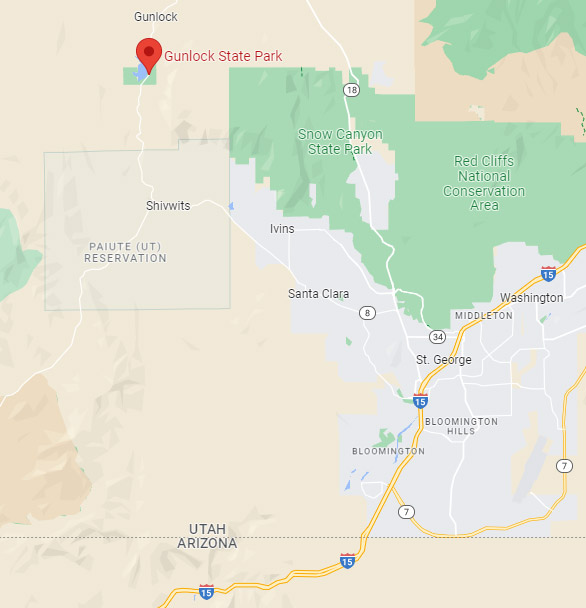 Gunlock Falls Wizard of Odds