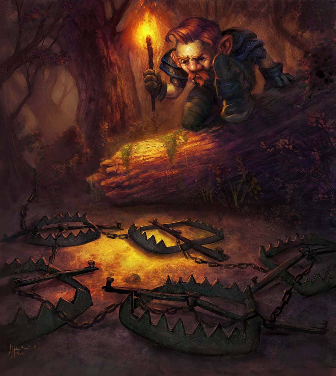 DnD Traps Build, Deceive, And Reign Chaos On Players. Wizard Of The