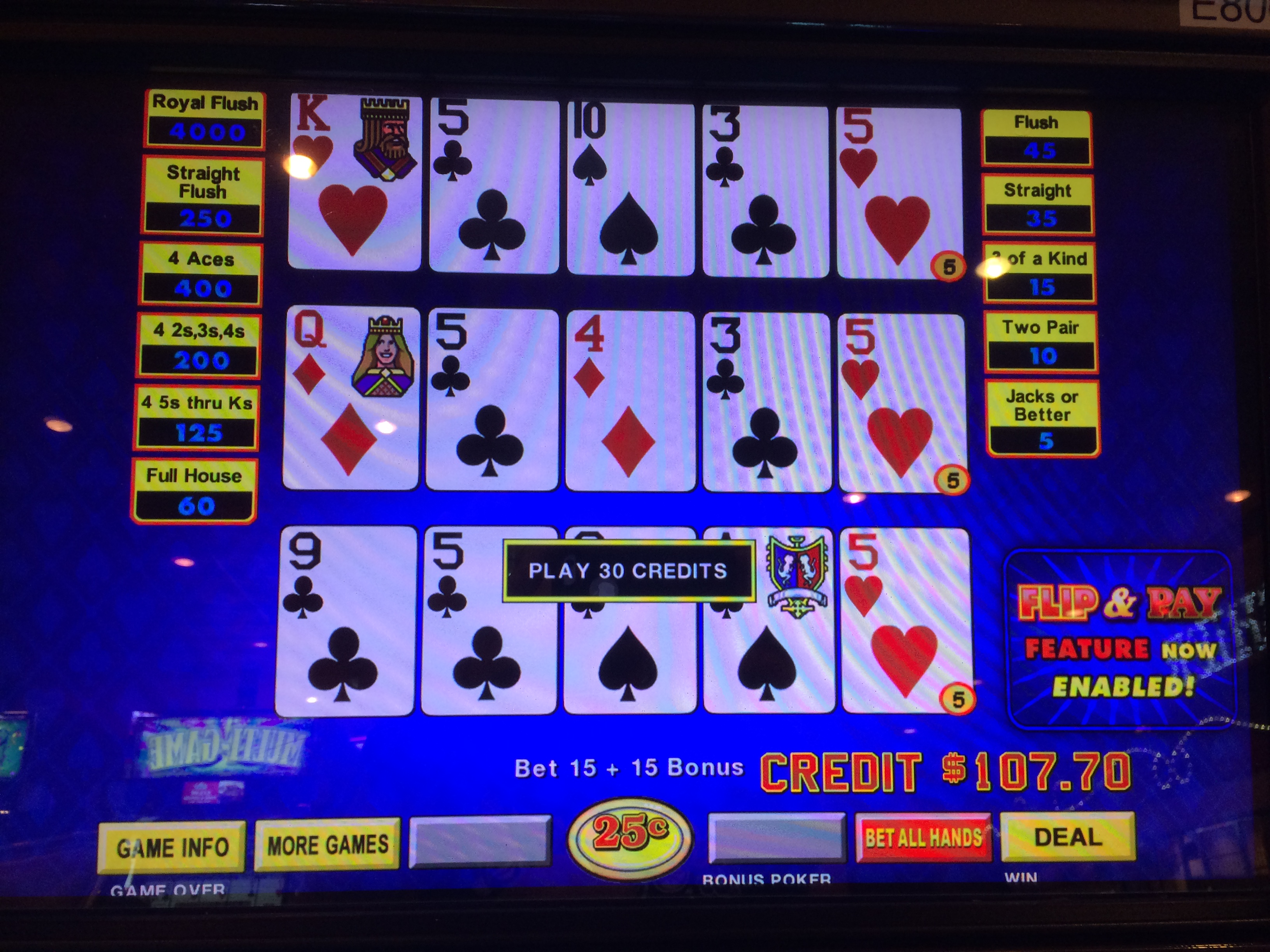 Flip & Pay Poker discussed in Video Poker/Gambling at Wizard of Vegas