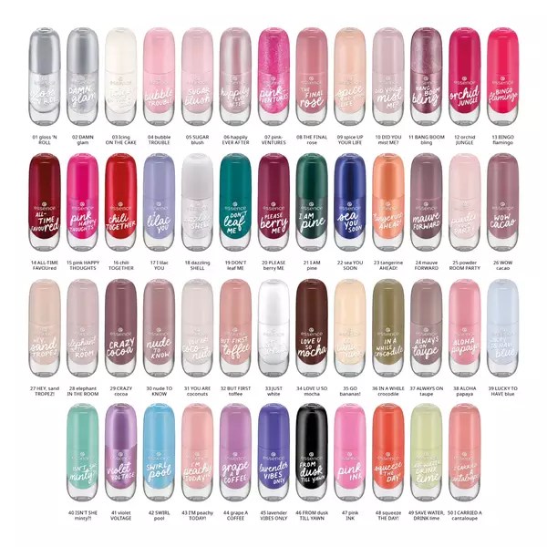 ESSENCE GEL NAIL COLOUR Lakier żelowy 10 Did You Mist Me? Wizaż24