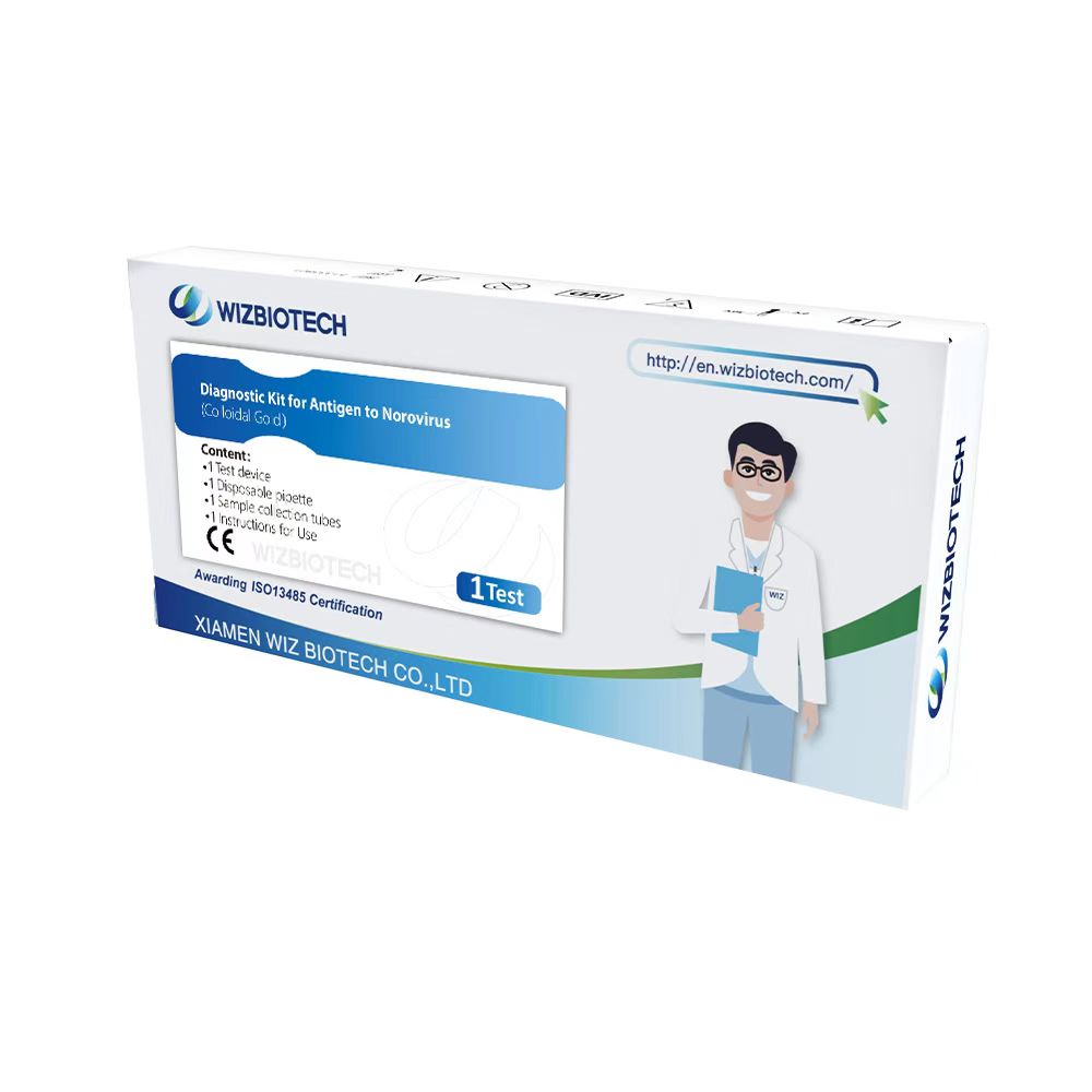 Diagnostic Kit for Antigen to Norovirus(Colloidal Gold) wizbioglobal