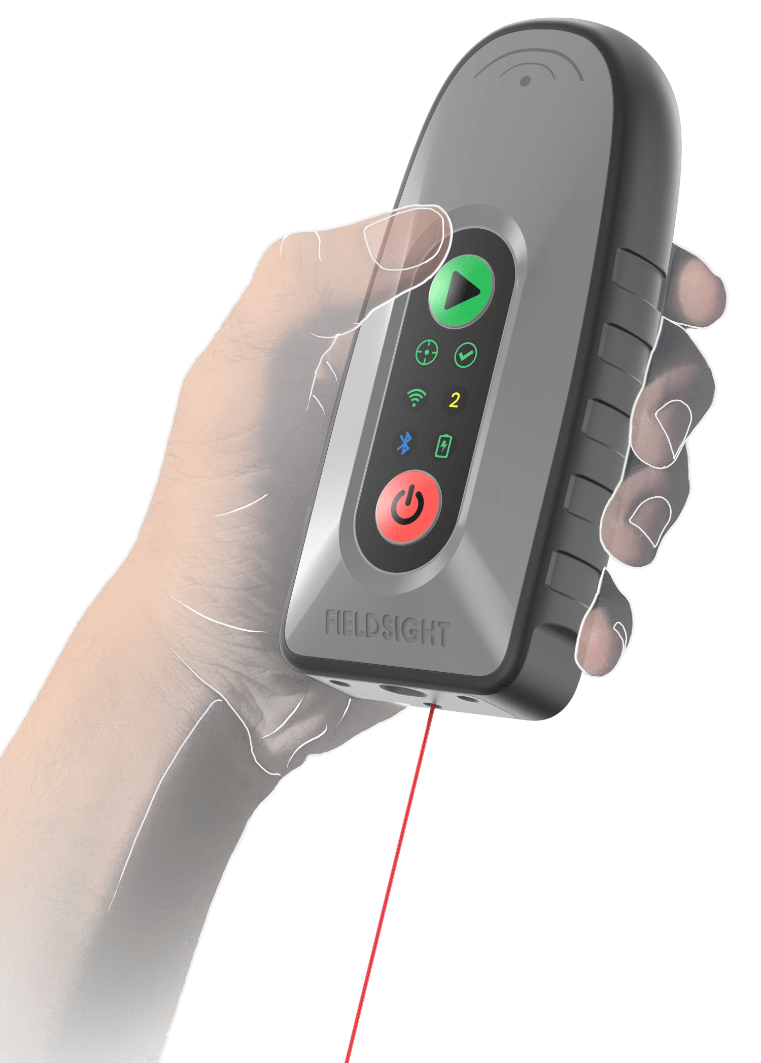 Introducing Fieldsight® Locator Pocket size survey device, satellite