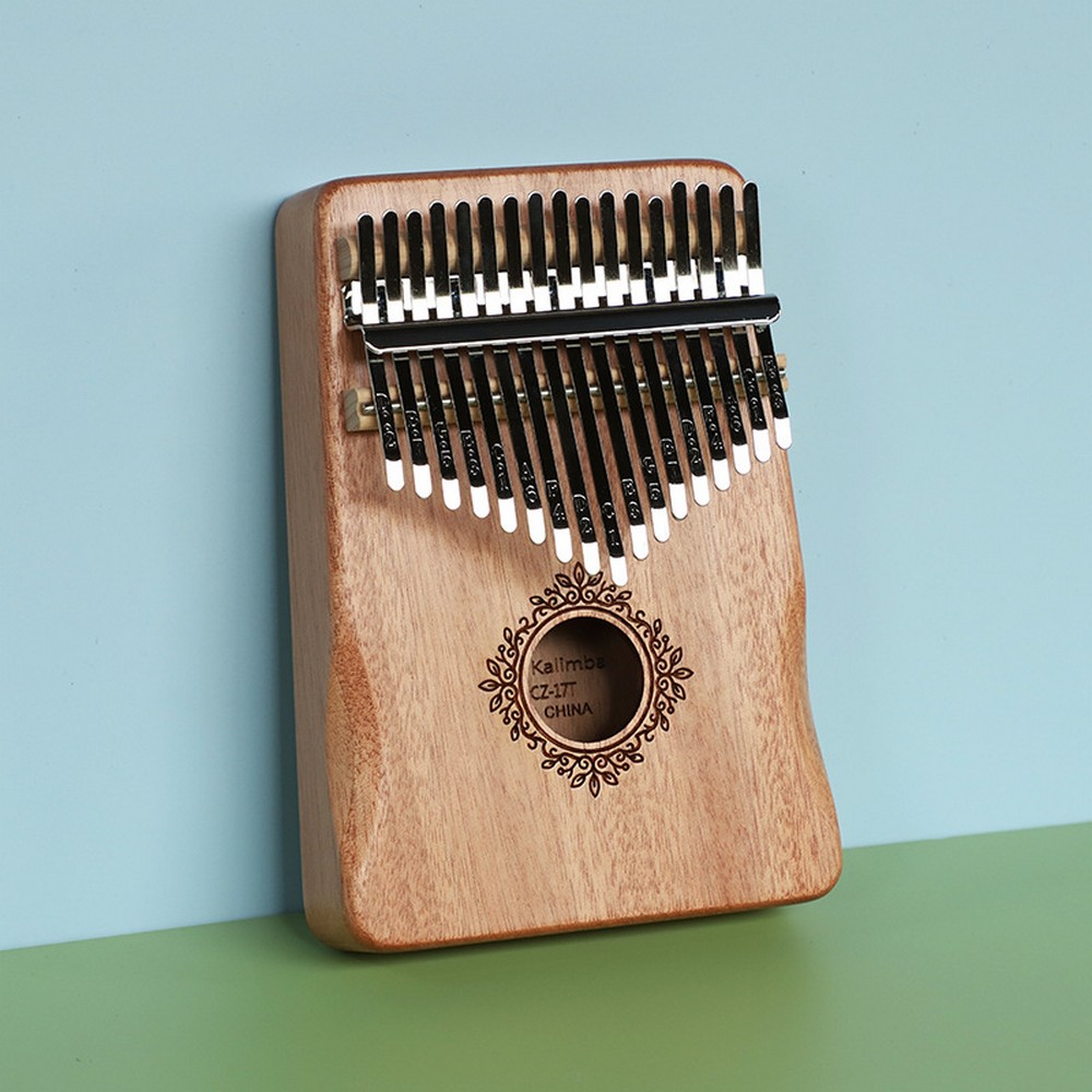 CZ Kalimba 17 Keys Thumb Piano (Finger Piano) with Palm Rest Curve
