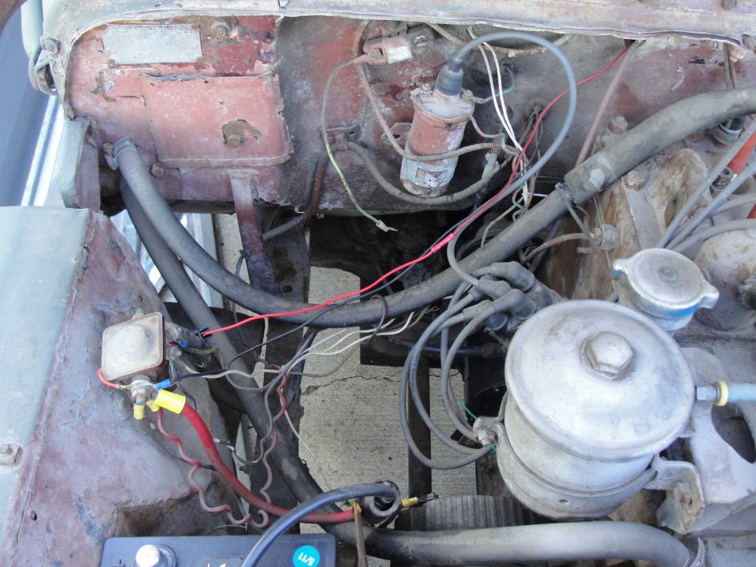 1948 Willys CJ2 Jeep re-wiring part 1 – Garp