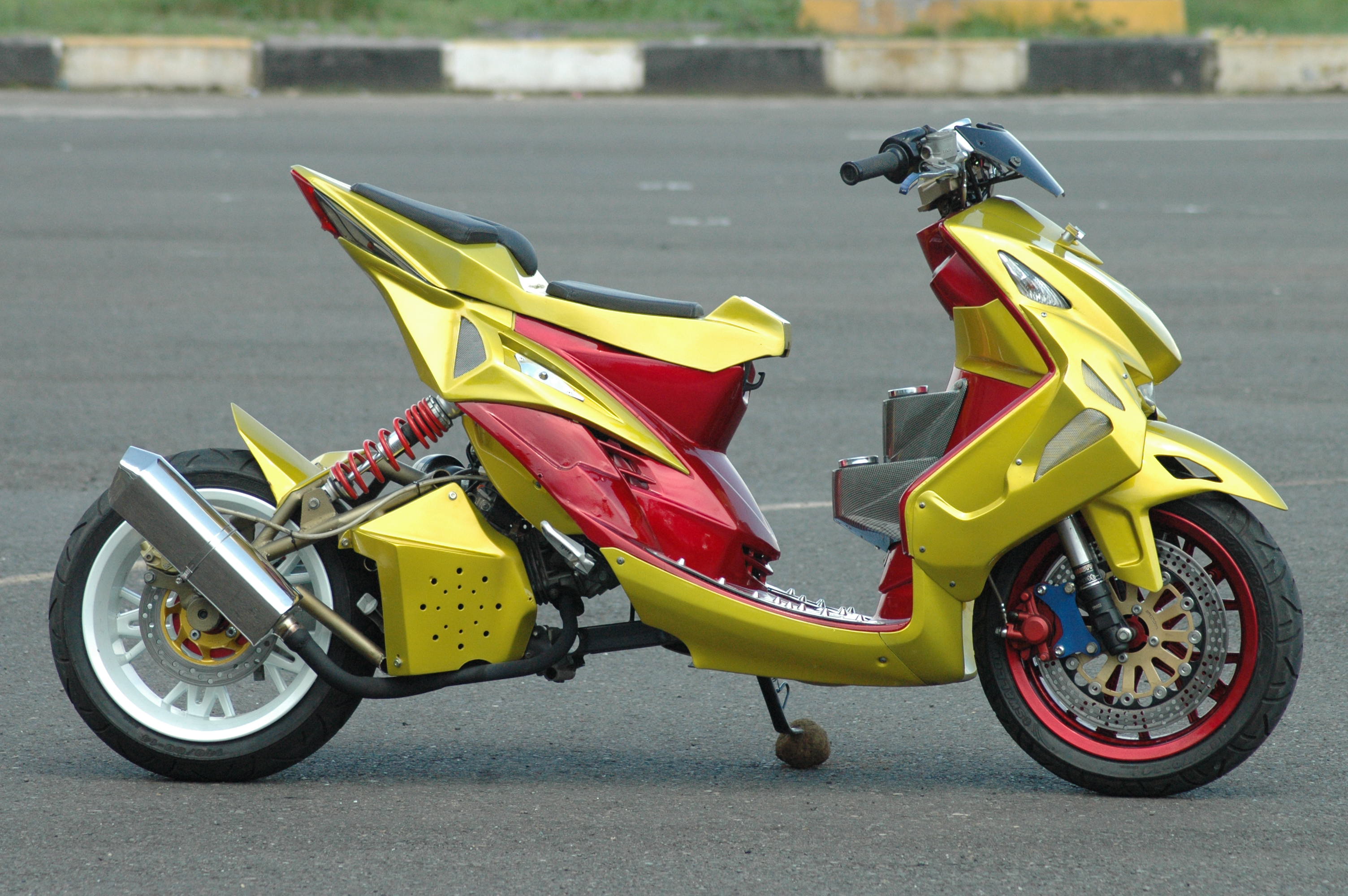 51 Aliran Modifikasi Motor Matic Terbaru Dan Terkeren