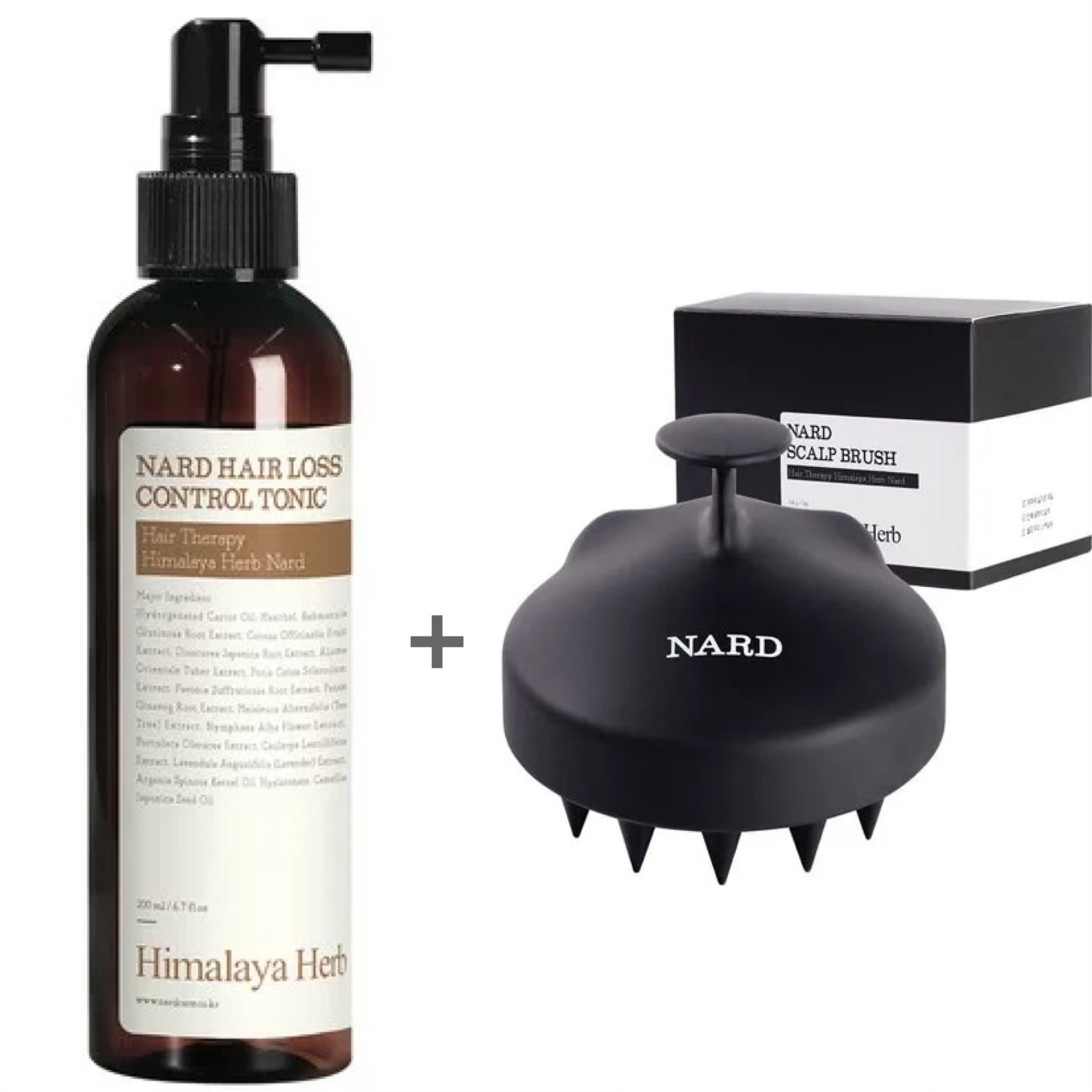 Nard Hair Loss Control Tonic + masajeador Wkm Coreano
