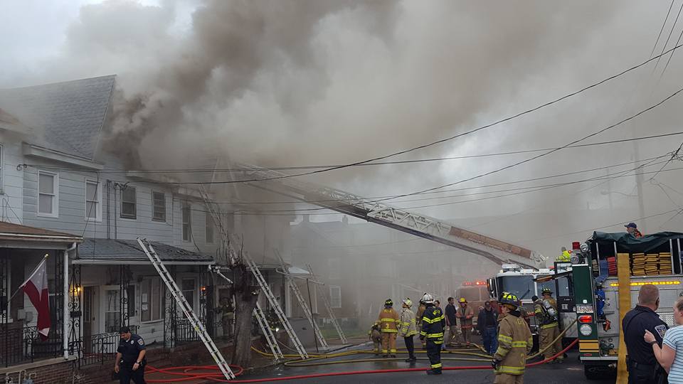 Several homes damaged by fire in Mount Carmel