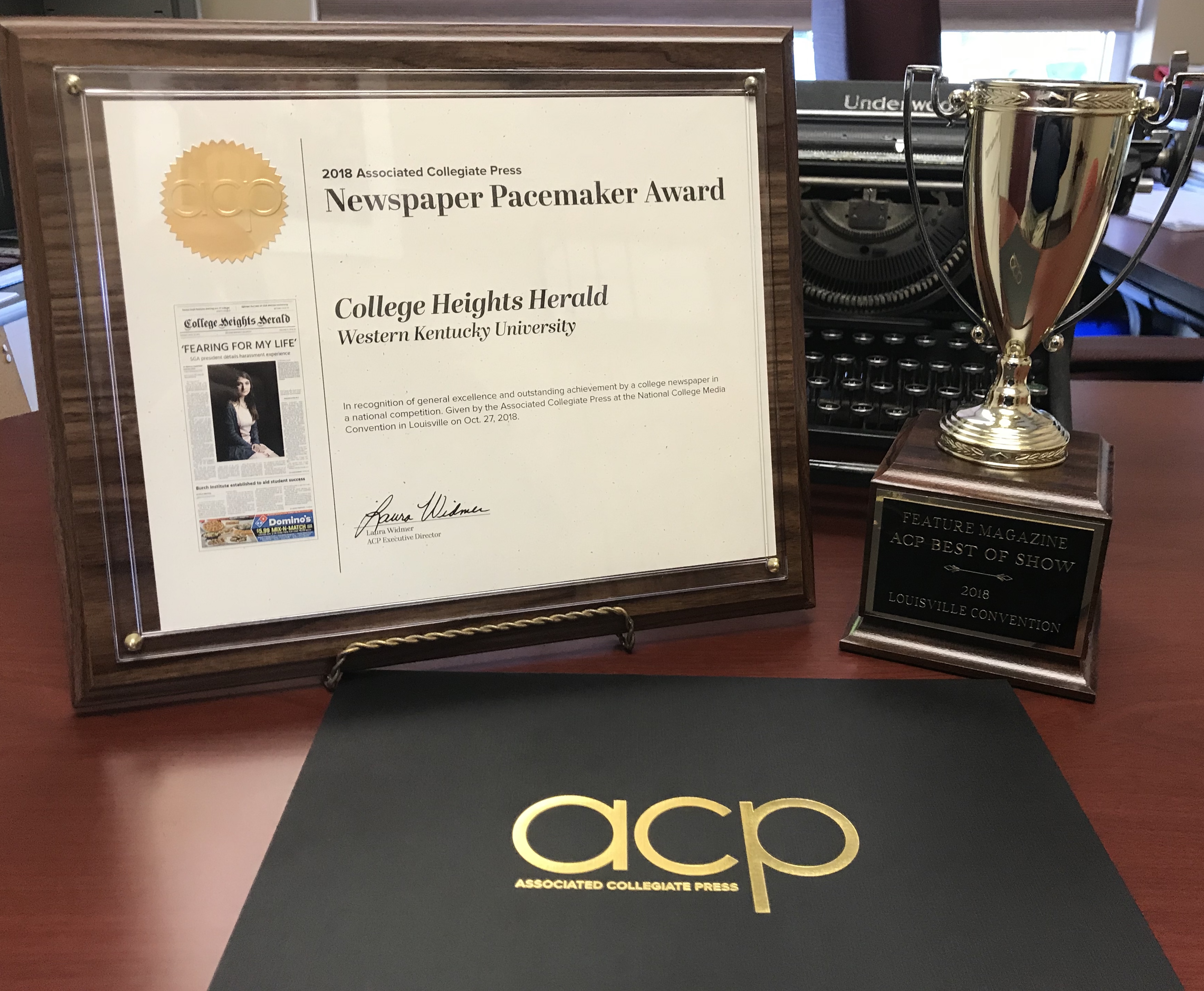 Herald wins 17th Pacemaker, Talisman ‘Best of Show’ WKU STUDENT