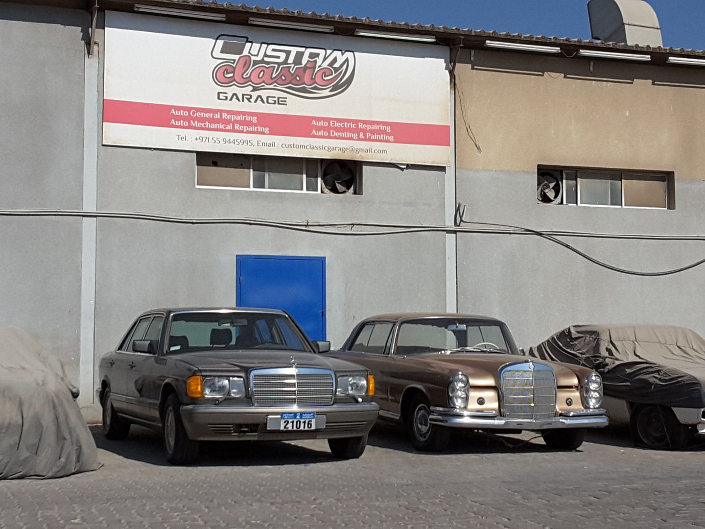 Custom Classic Garage(Car Assistance & Repair) in Al Quoz Industrial 1
